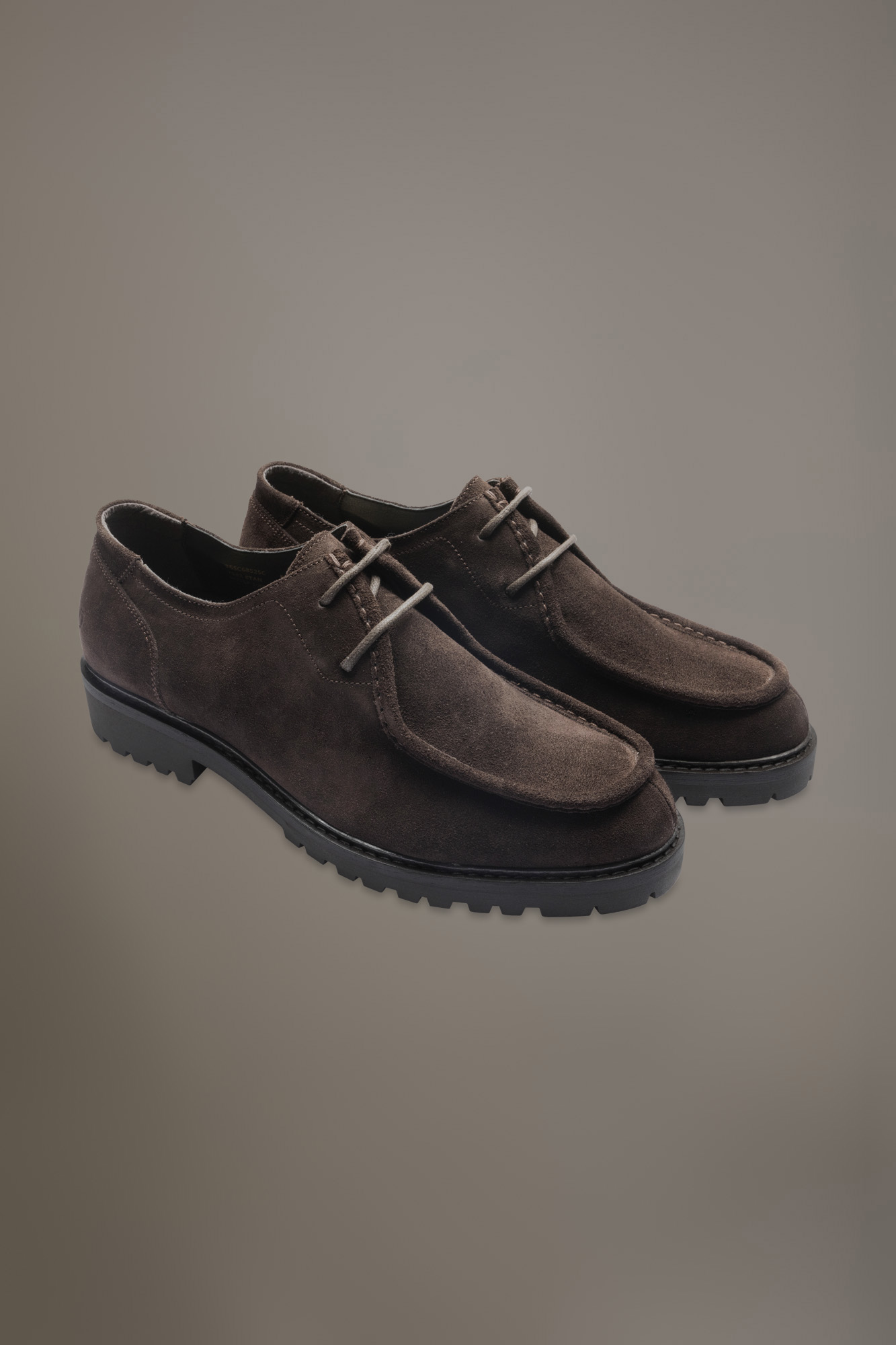 100% suede leather ranger shoe with rubber sole